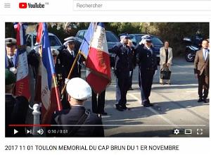 2017 11 01 CEREMONIES DU 1 ER NOVEMBRE TOULON ET CAP FALCON